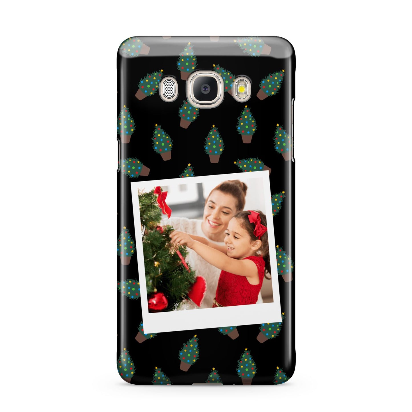 Christmas Tree Polaroid Photo Samsung Galaxy J5 2016 Case