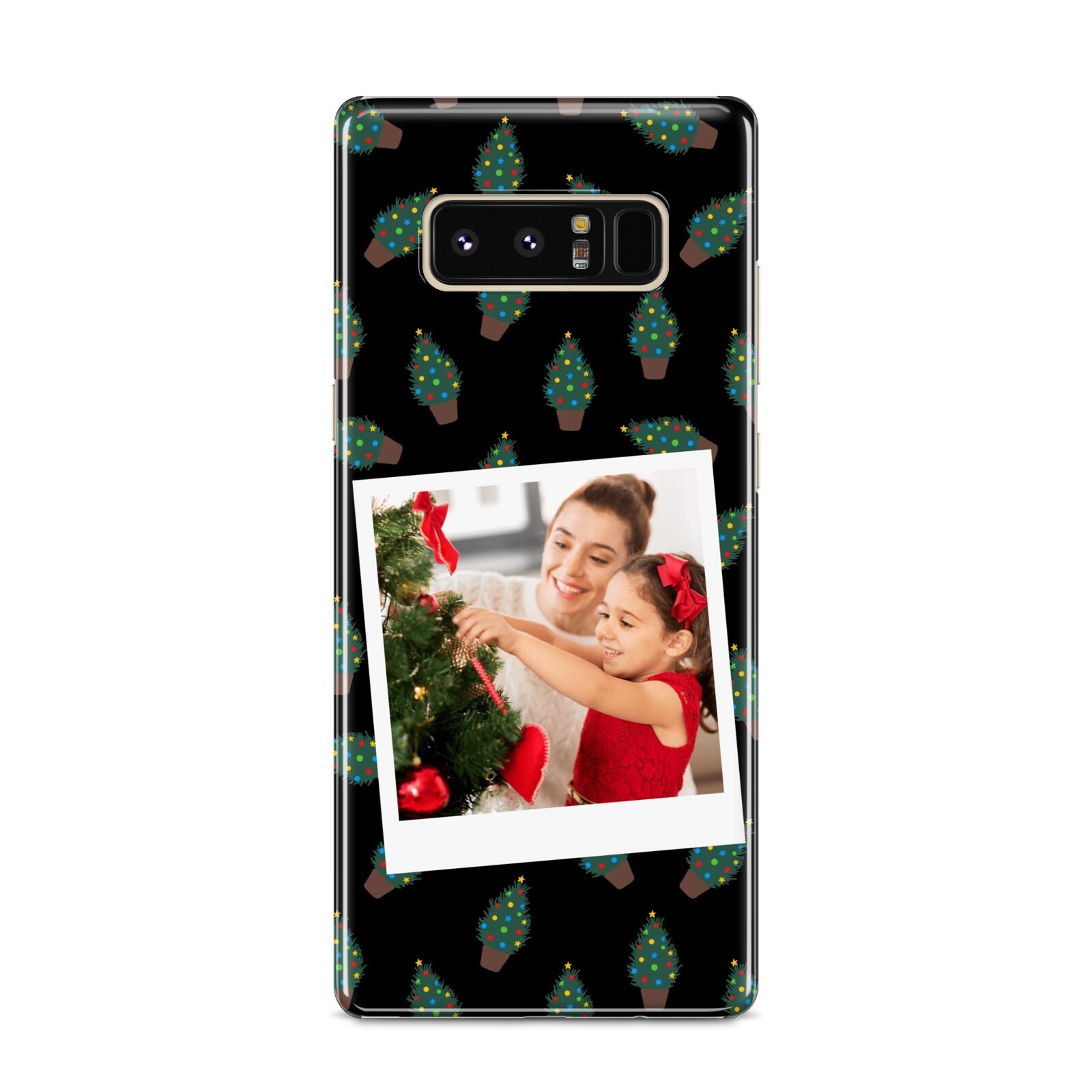 Christmas Tree Polaroid Photo Samsung Galaxy S8 Case
