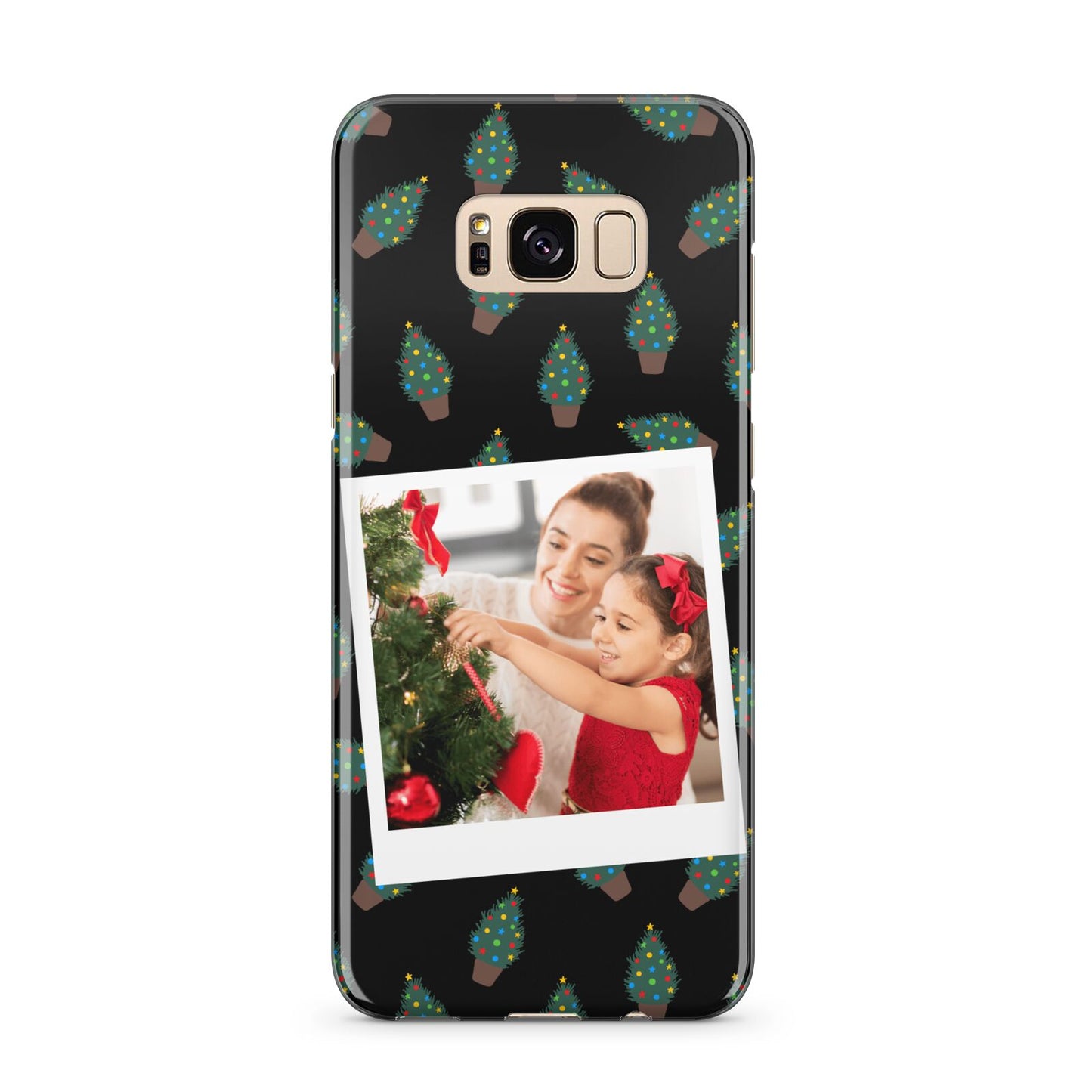 Christmas Tree Polaroid Photo Samsung Galaxy S8 Plus Case