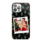 Christmas Tree Polaroid Photo iPhone 13 Pro Max TPU Impact Case with Pink Edges