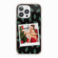 Christmas Tree Polaroid Photo iPhone 13 Pro TPU Impact Case with Pink Edges
