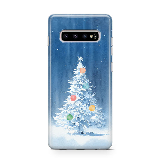 Christmas Tree Protective Samsung Galaxy Case