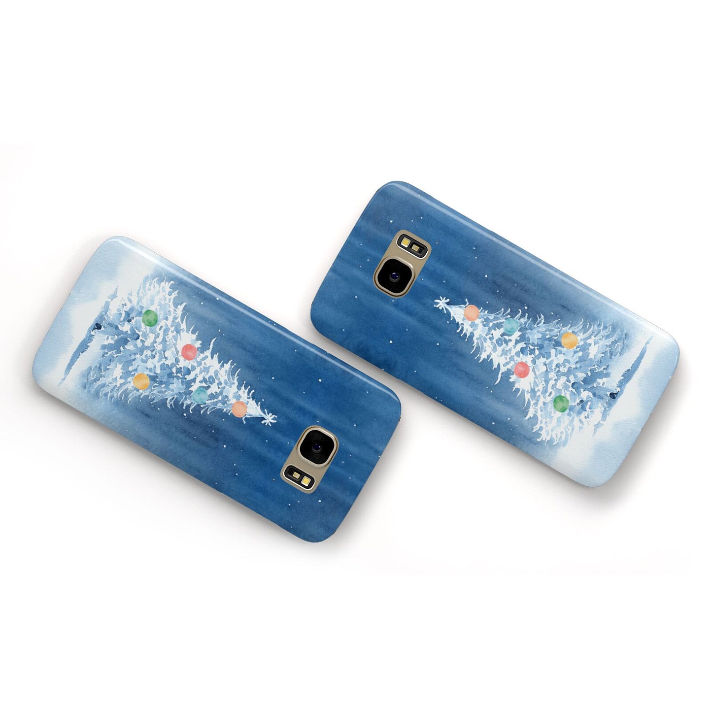 Christmas Tree Samsung Galaxy Case Flat Overview