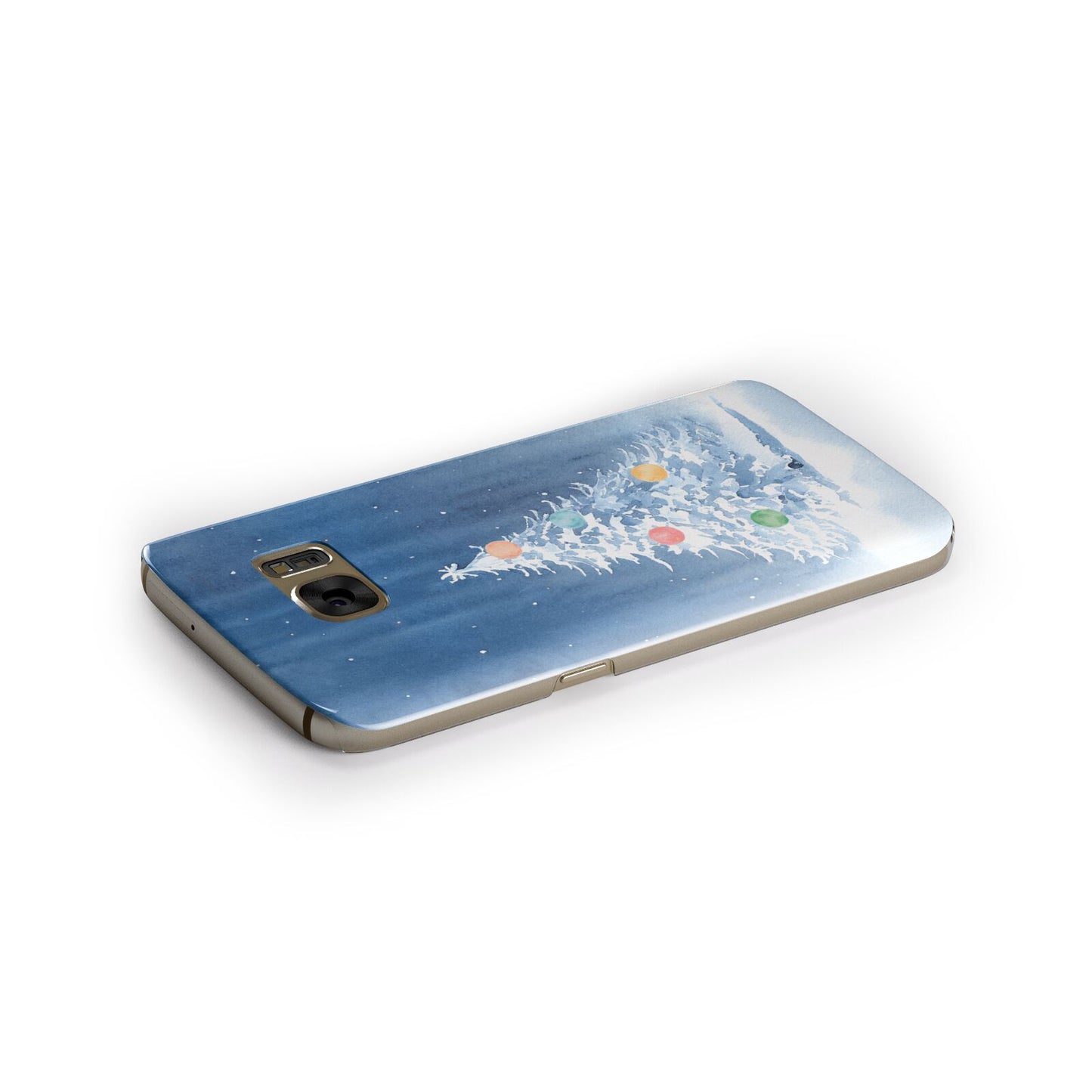 Christmas Tree Samsung Galaxy Case Side Close Up