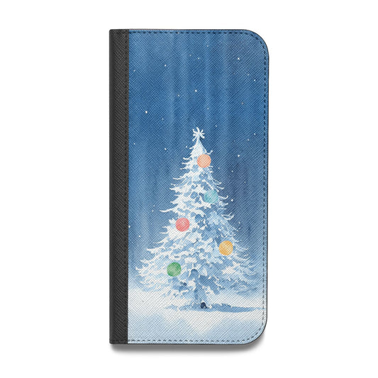 Christmas Tree Vegan Leather Flip Samsung Case