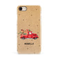 Christmas Truck Personalised Apple iPhone 7 8 3D Snap Case