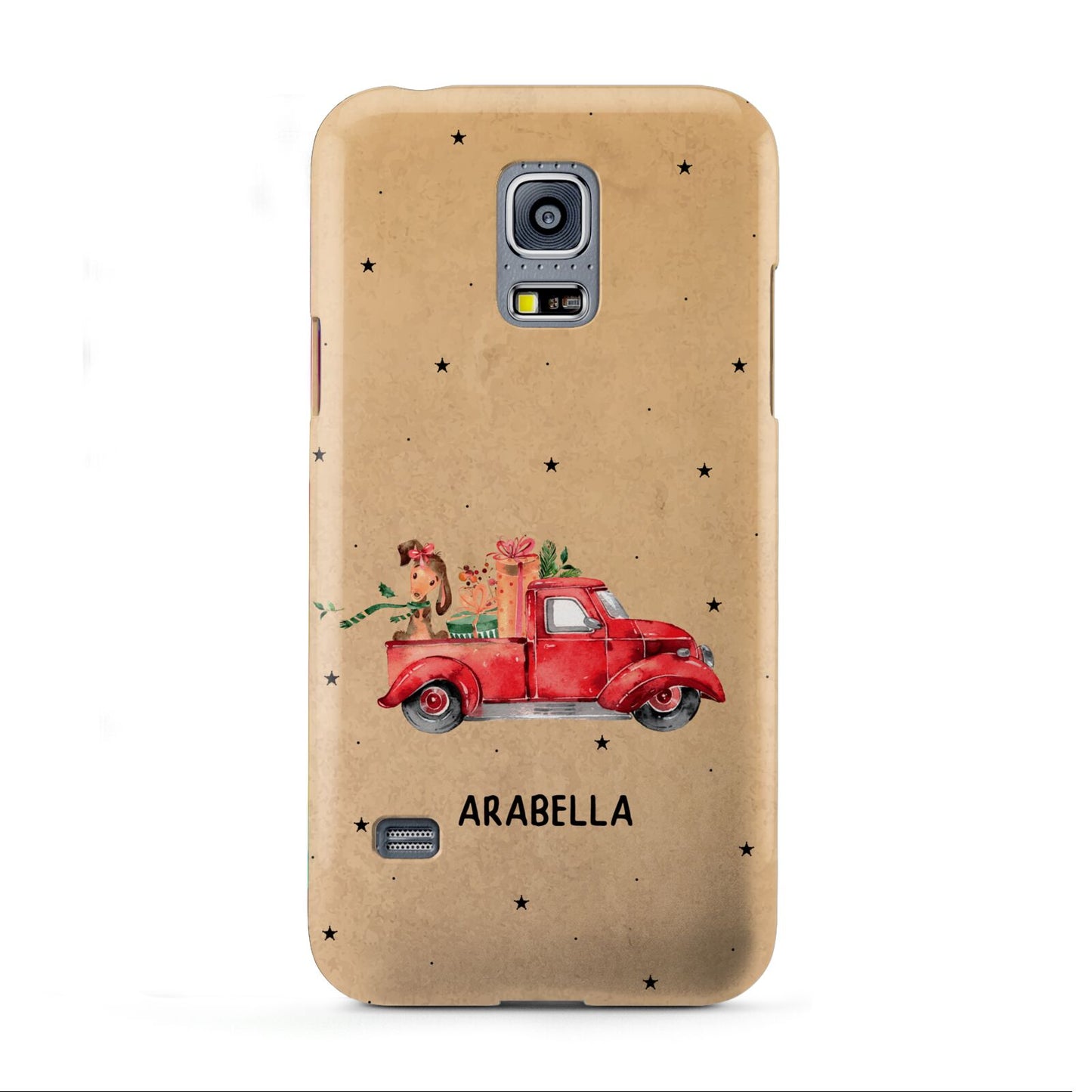Christmas Truck Personalised Samsung Galaxy S5 Mini Case