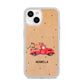 Christmas Truck Personalised iPhone 14 Clear Tough Case Starlight