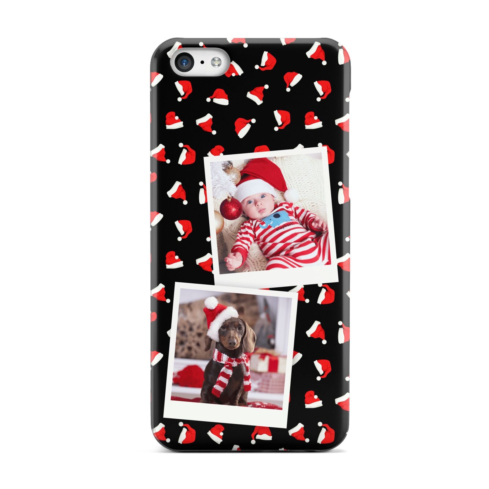 Christmas Two Photo Apple iPhone 5c Case