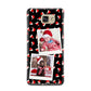 Christmas Two Photo Samsung Galaxy A7 2016 Case on gold phone