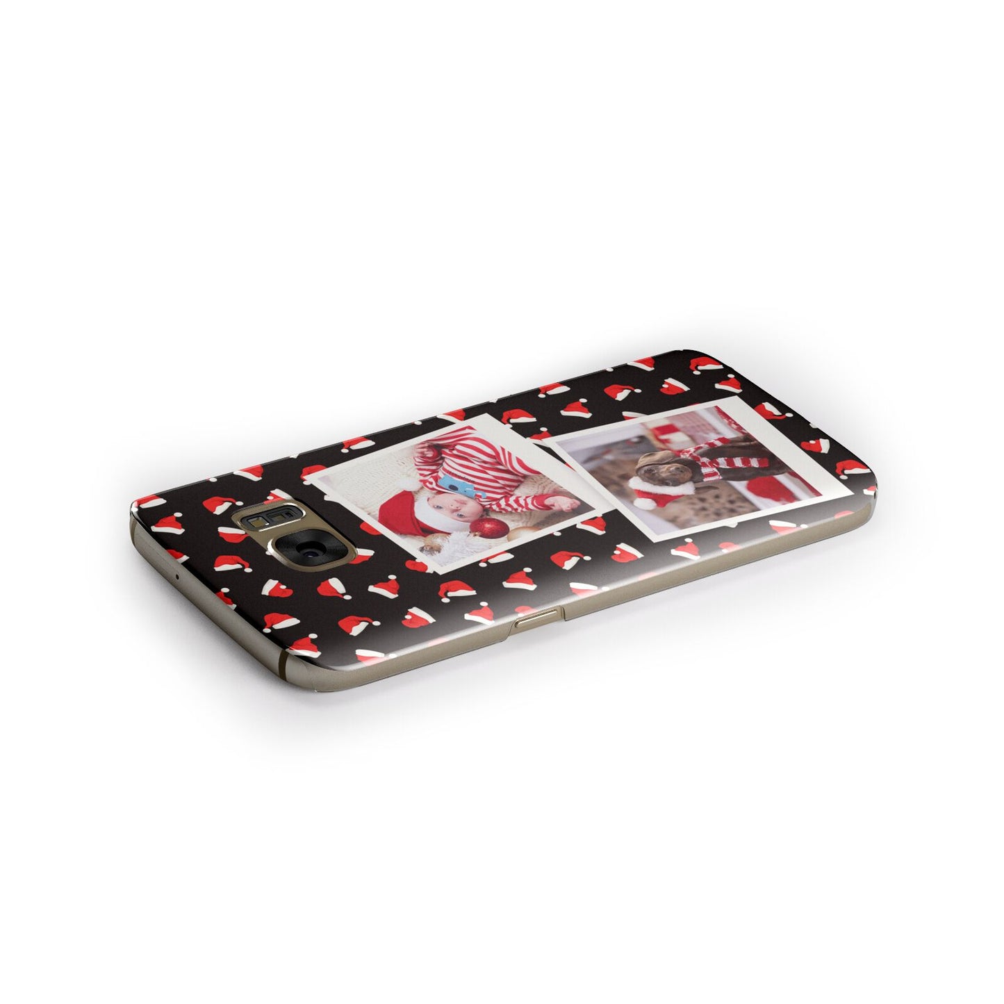 Christmas Two Photo Samsung Galaxy Case Side Close Up