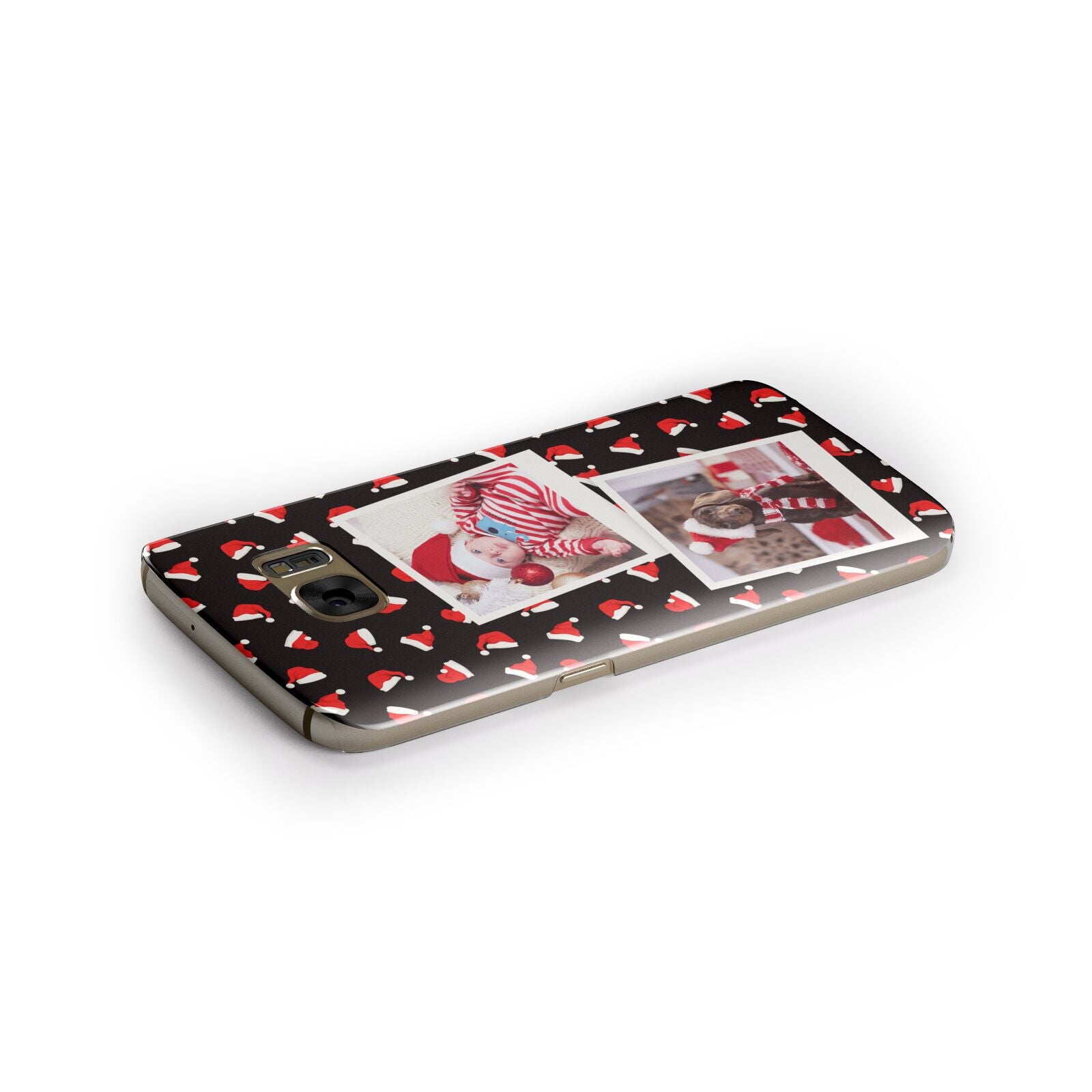 Christmas Two Photo Samsung Galaxy Case Side Close Up