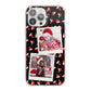 Christmas Two Photo iPhone 13 Pro Max TPU Impact Case with Pink Edges