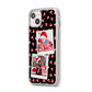 Christmas Two Photo iPhone 14 Plus Clear Tough Case Starlight Angled Image