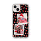 Christmas Two Photo iPhone 14 Plus Clear Tough Case Starlight