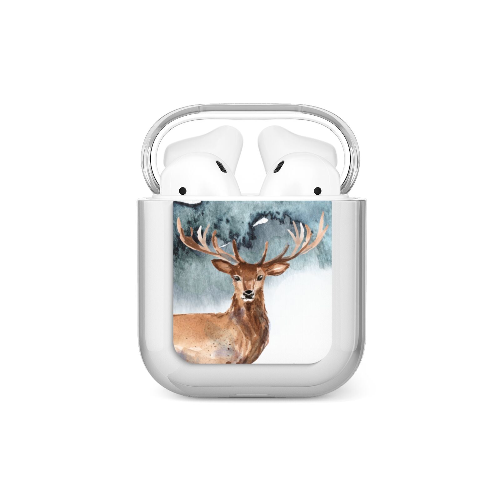 Christmas Winter Stag AirPods Case