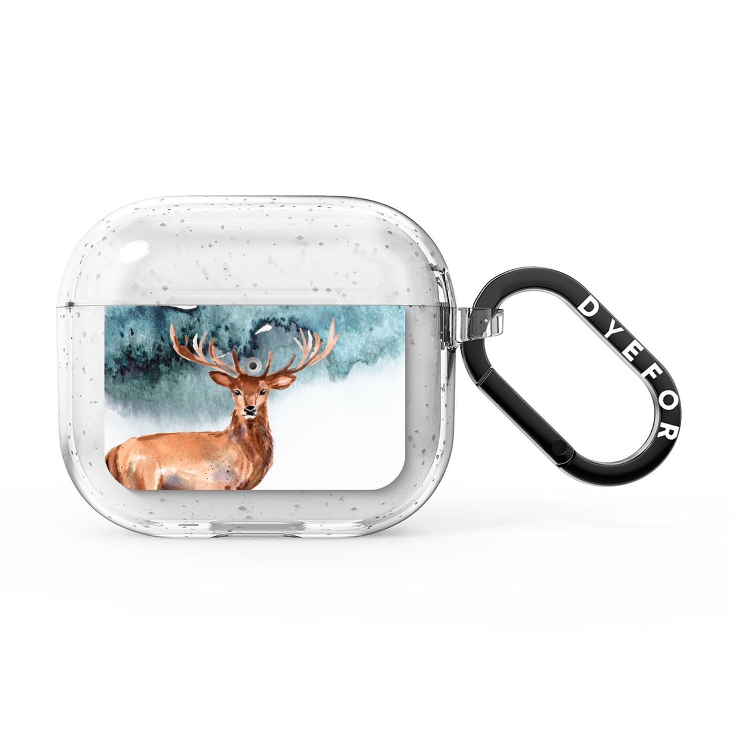 Christmas Winter Stag AirPods Glitter Case 3rd Gen