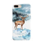 Christmas Winter Stag Apple iPhone 7 8 Plus 3D Tough Case