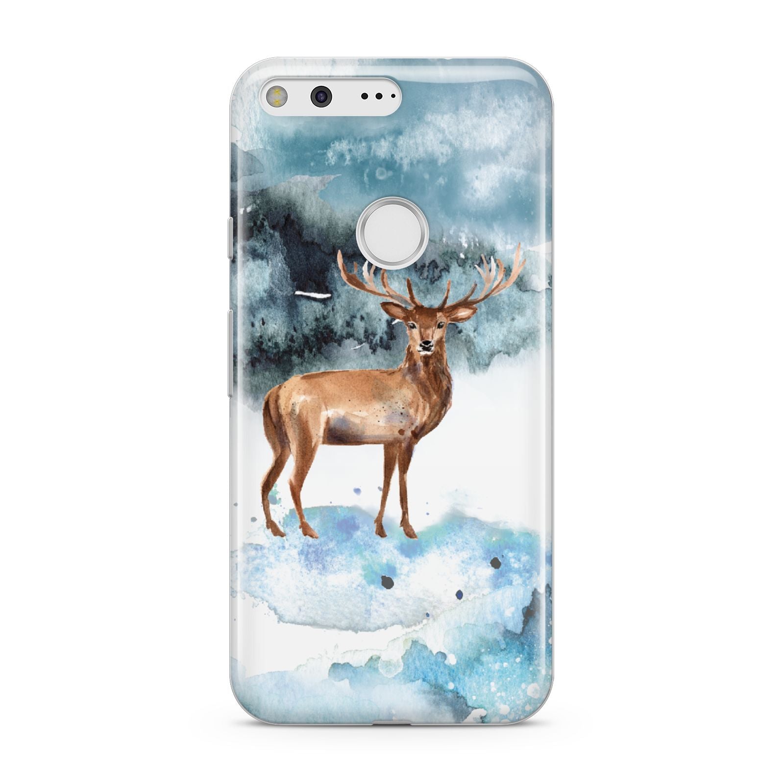 Christmas Winter Stag Google Pixel Case