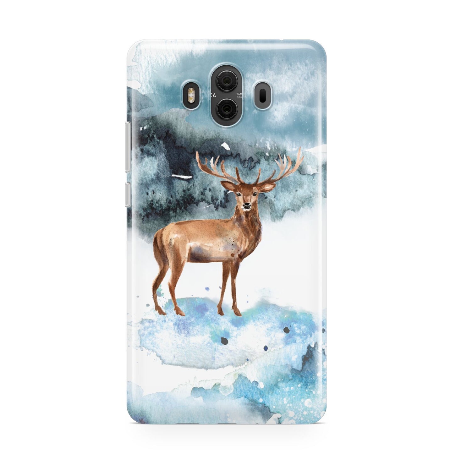 Christmas Winter Stag Huawei Mate 10 Protective Phone Case