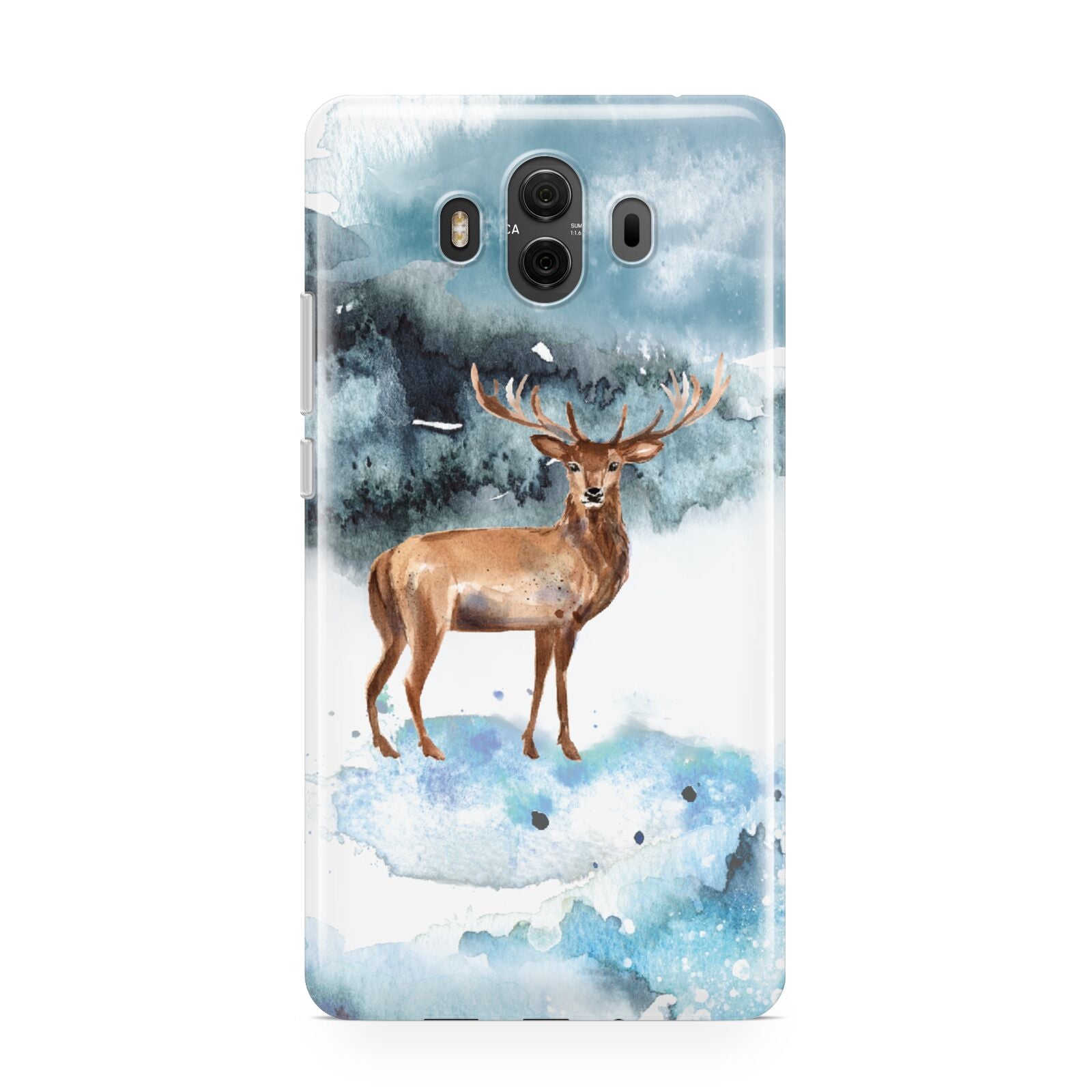 Christmas Winter Stag Huawei Mate 10 Protective Phone Case