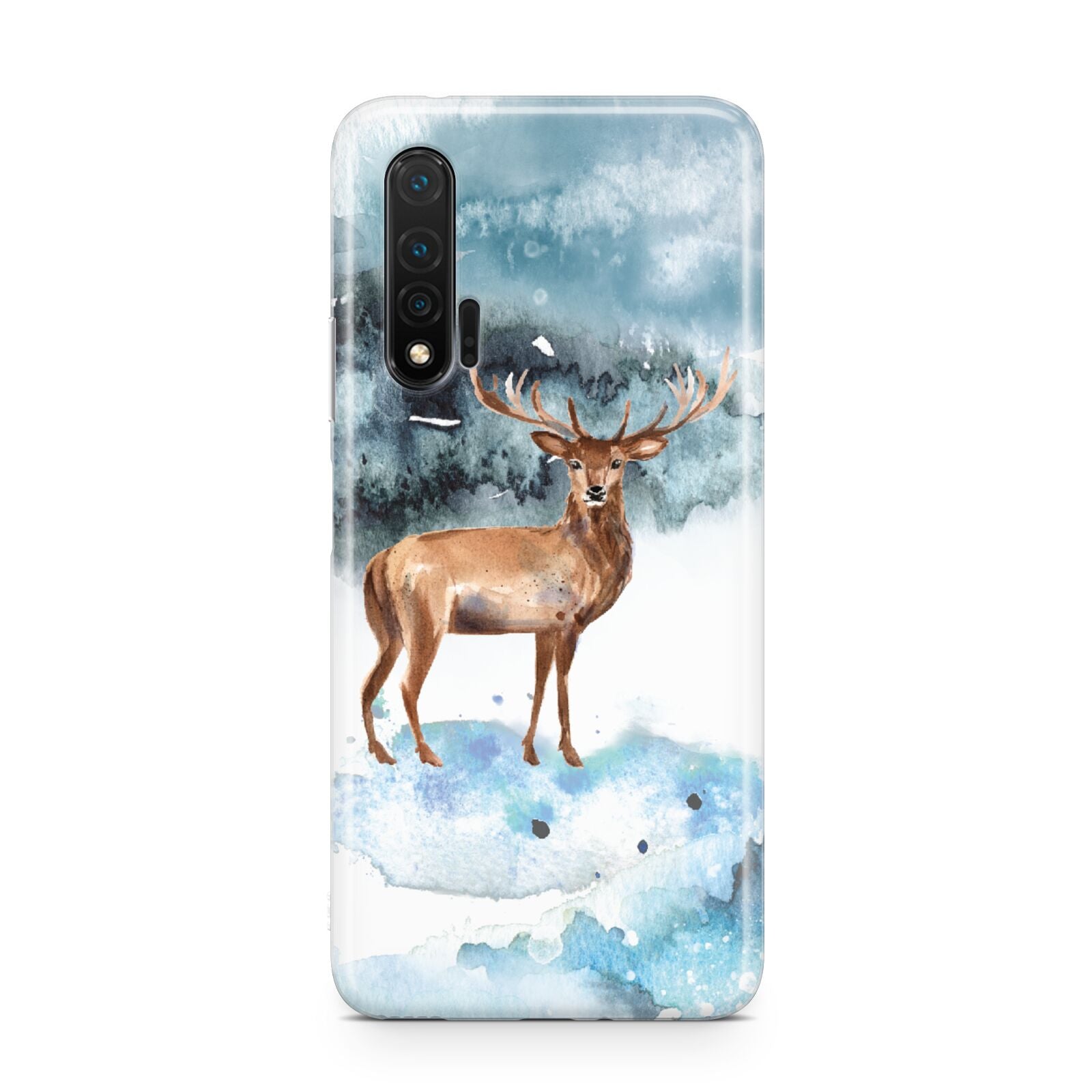 Christmas Winter Stag Huawei Nova 6 Phone Case