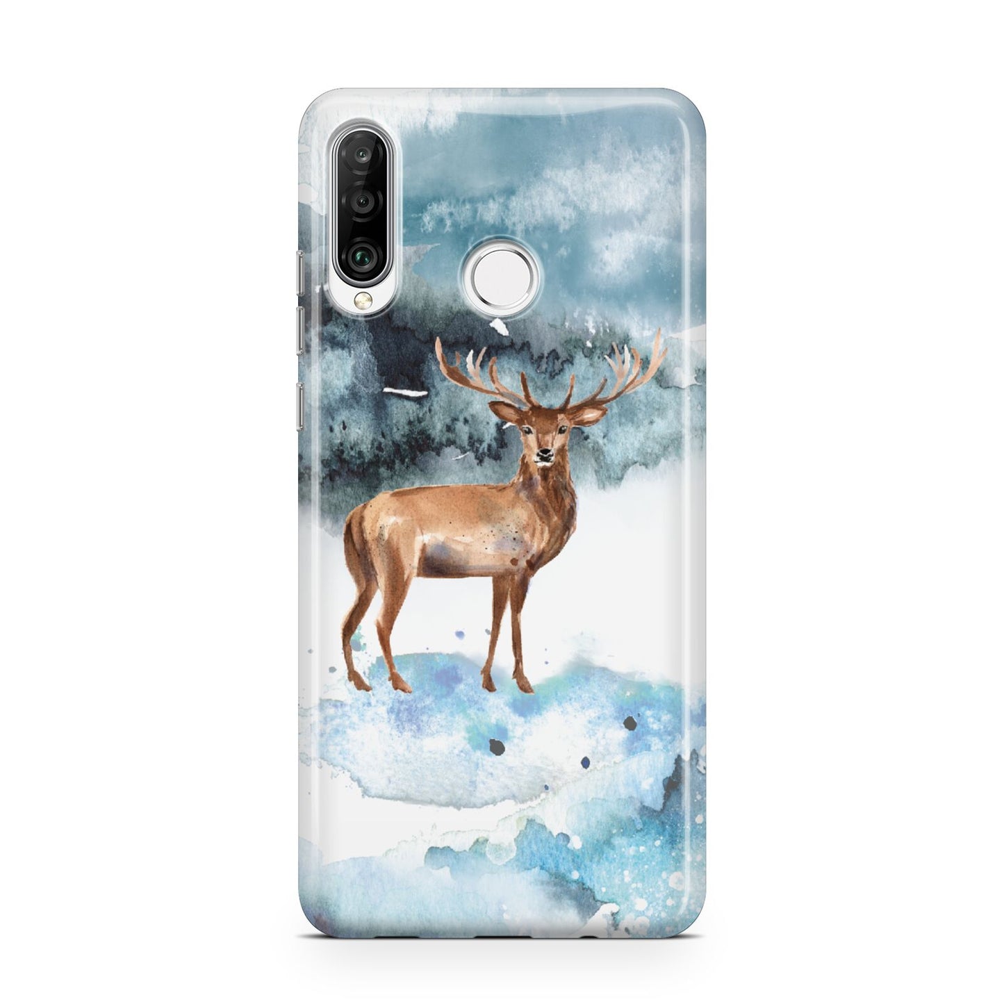 Christmas Winter Stag Huawei P30 Lite Phone Case