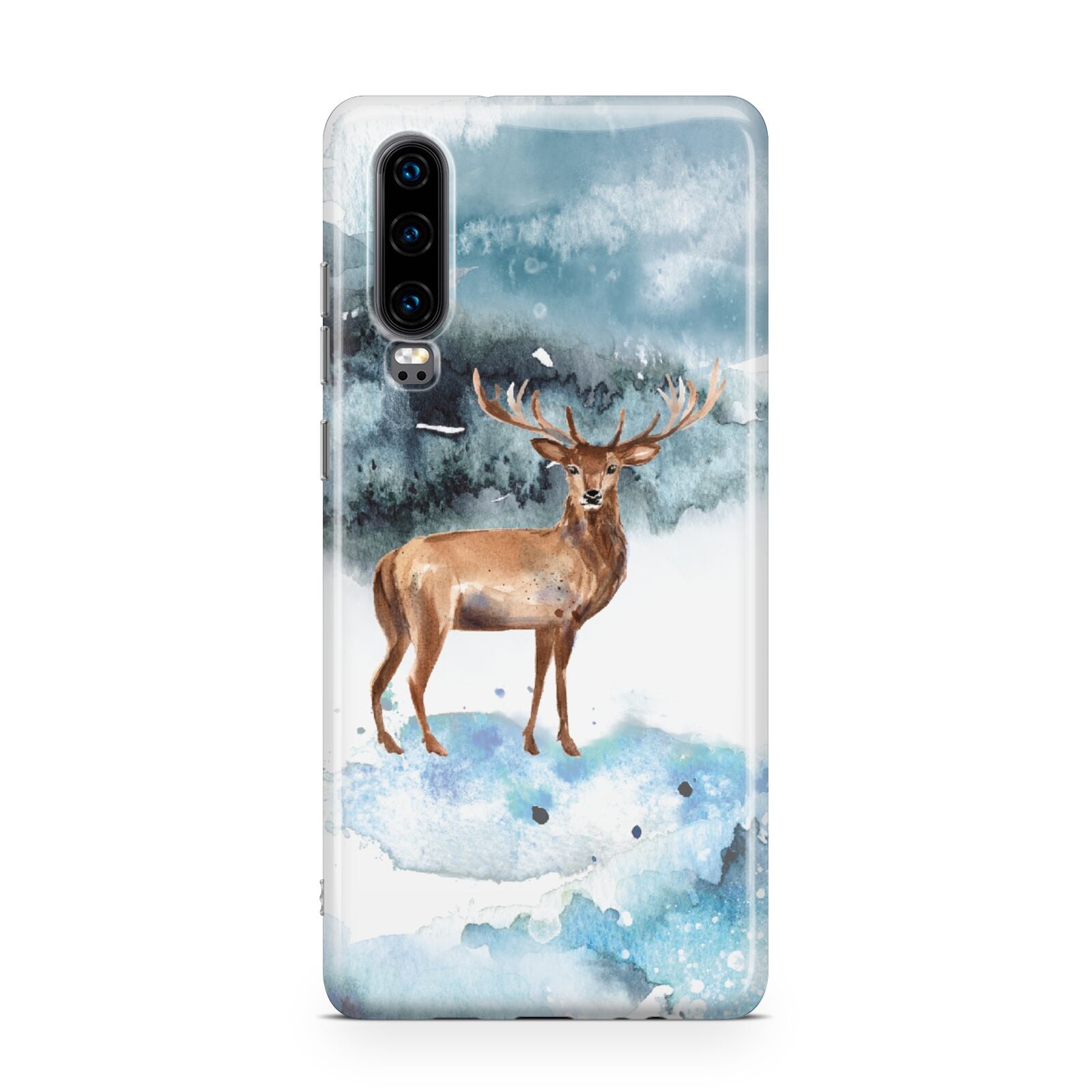 Christmas Winter Stag Huawei P30 Phone Case
