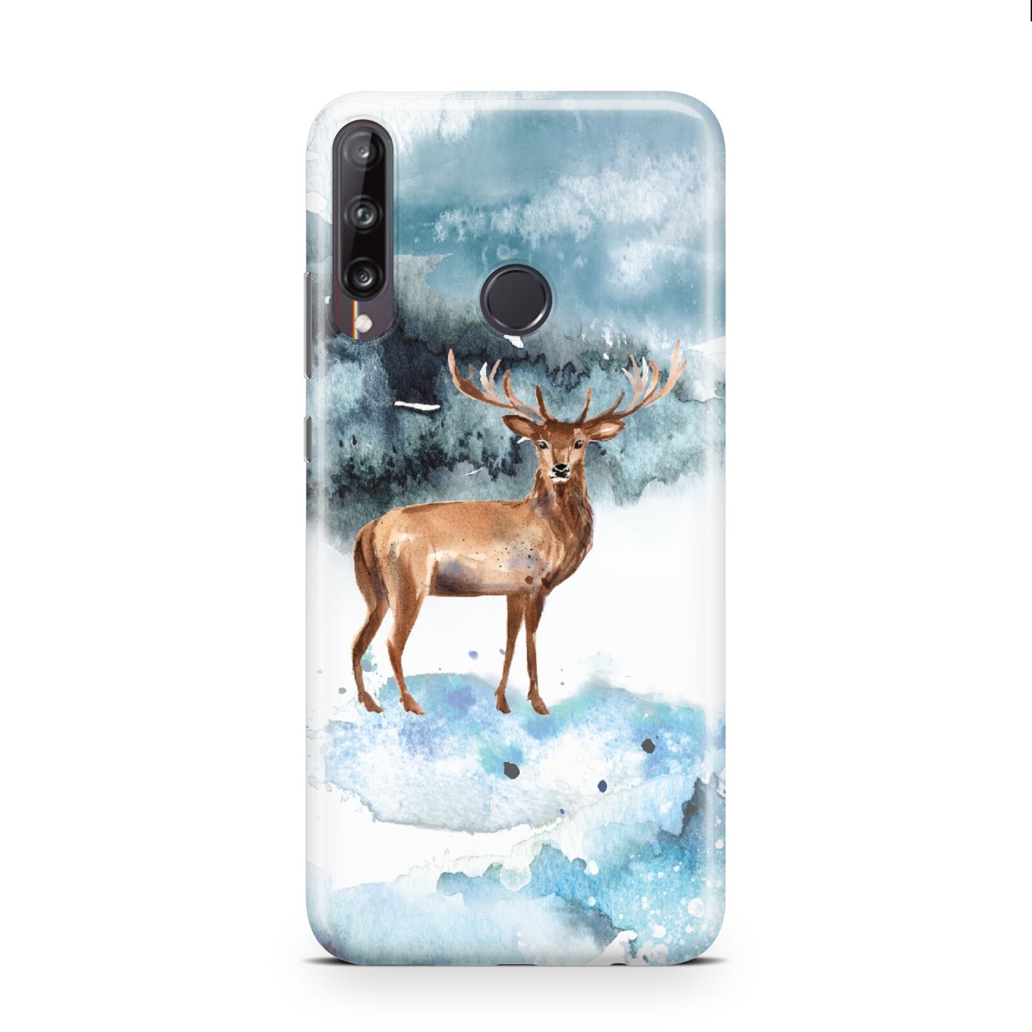Christmas Winter Stag Huawei P40 Lite E Phone Case