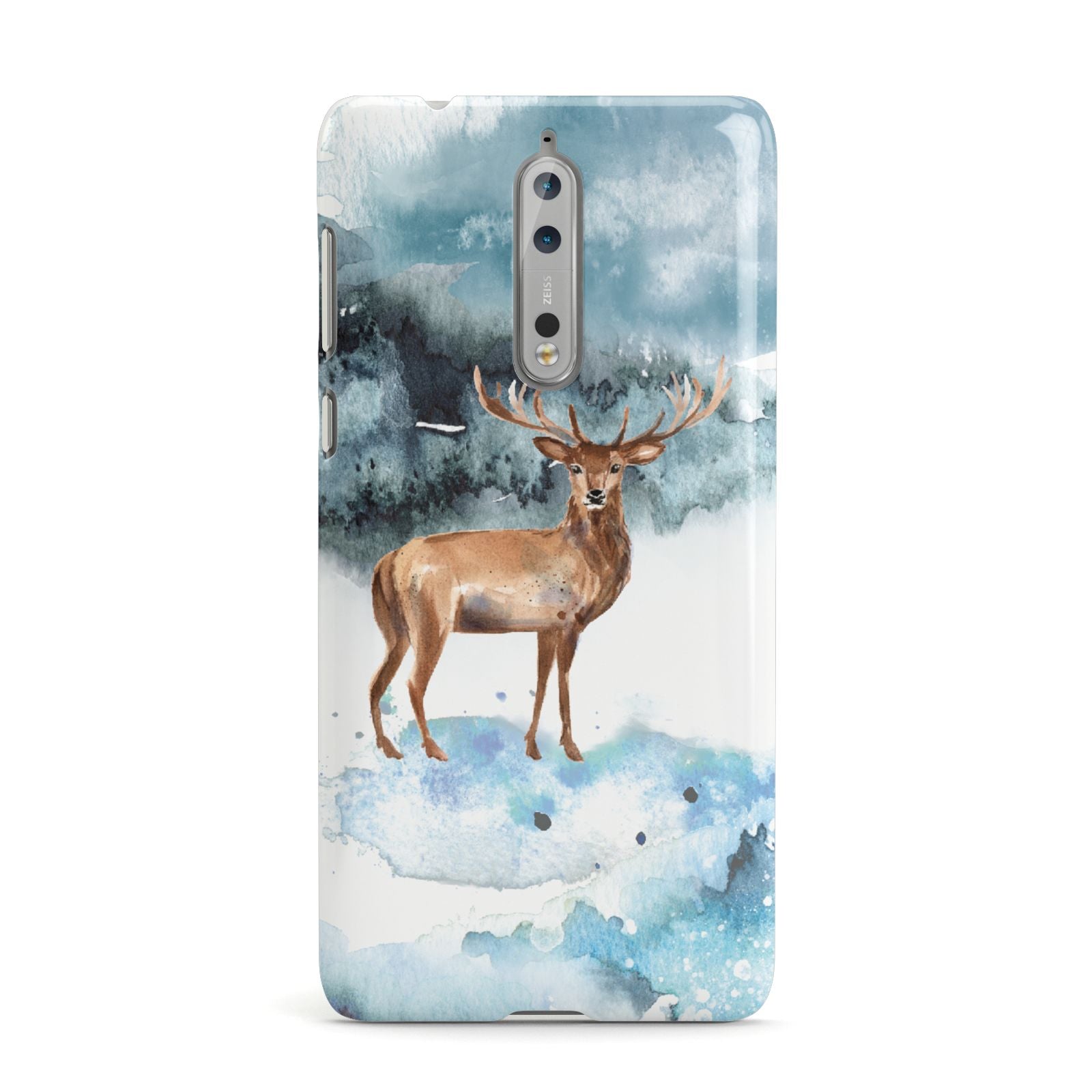 Christmas Winter Stag Nokia Case