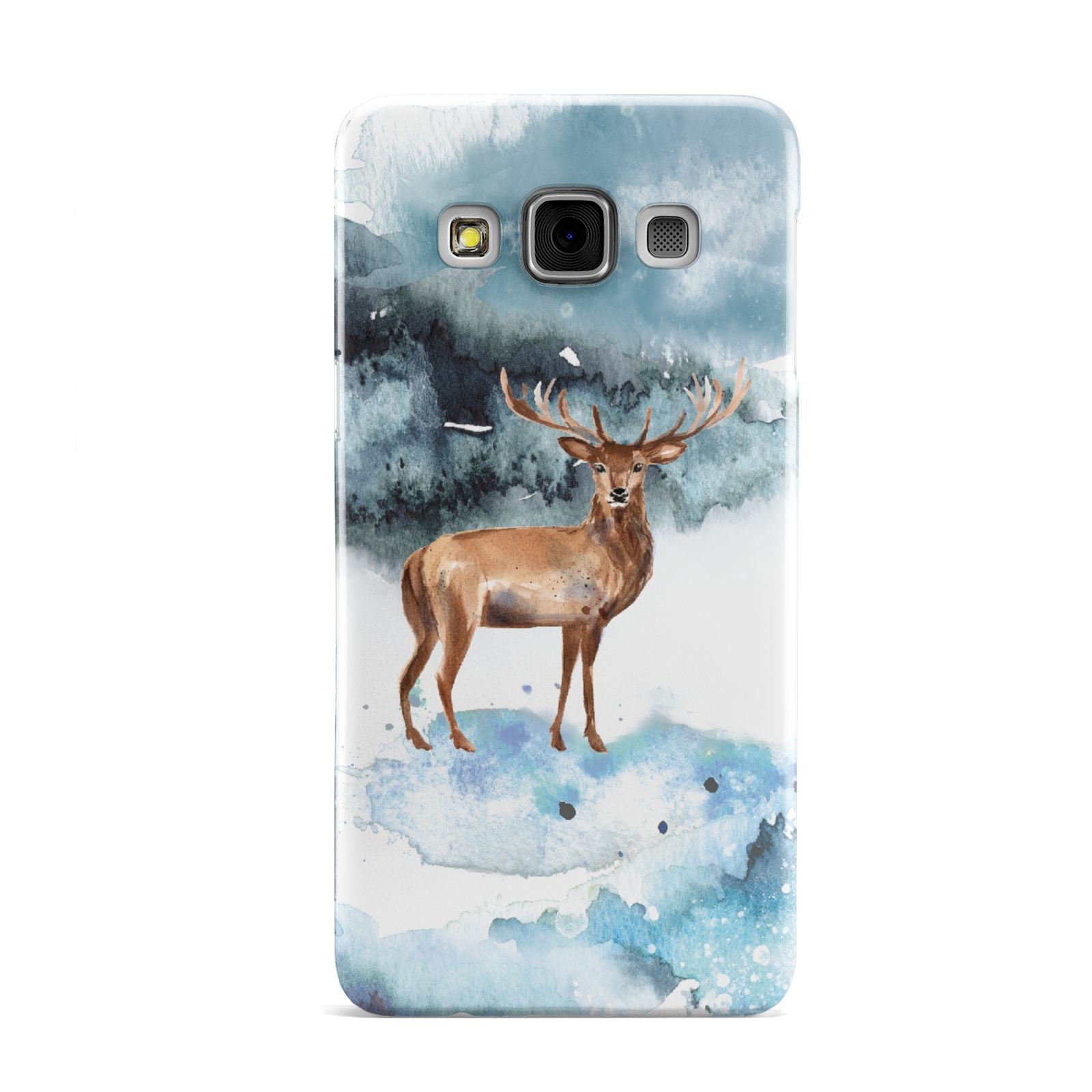Christmas Winter Stag Samsung Galaxy A3 Case