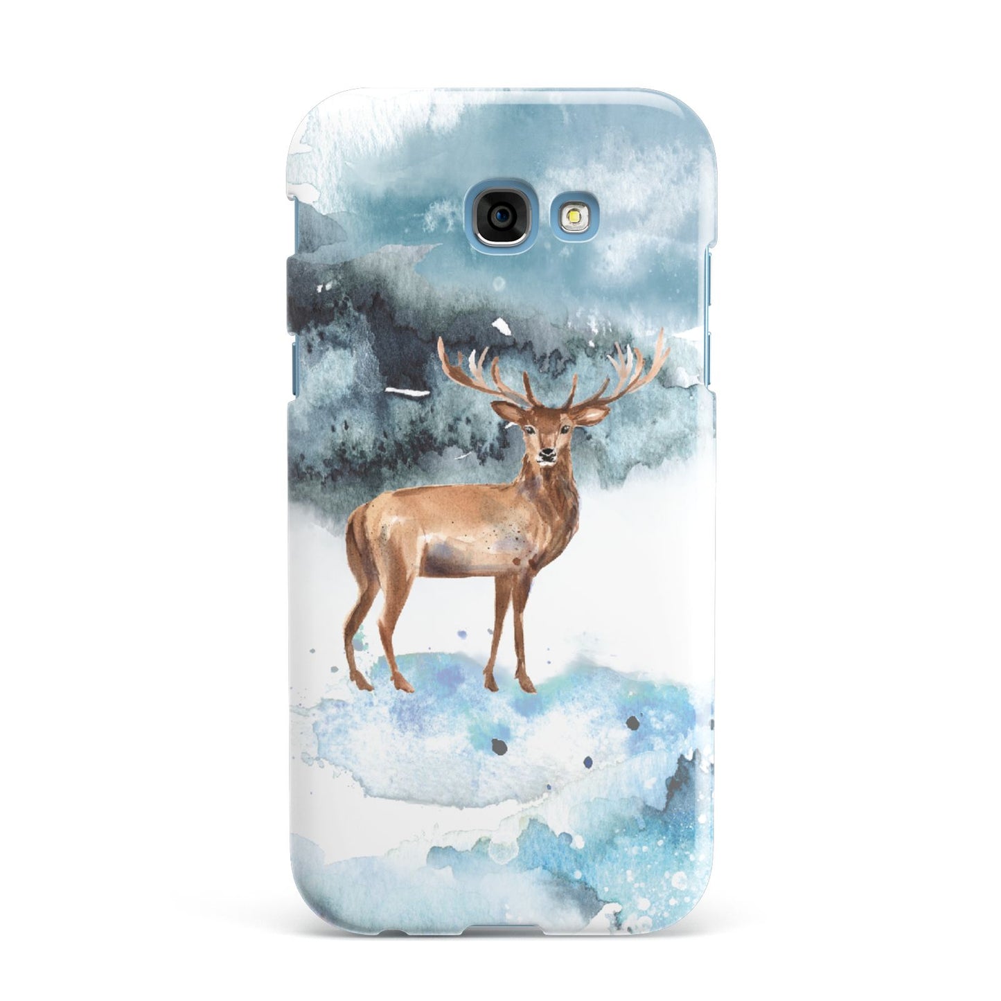 Christmas Winter Stag Samsung Galaxy A7 2017 Case