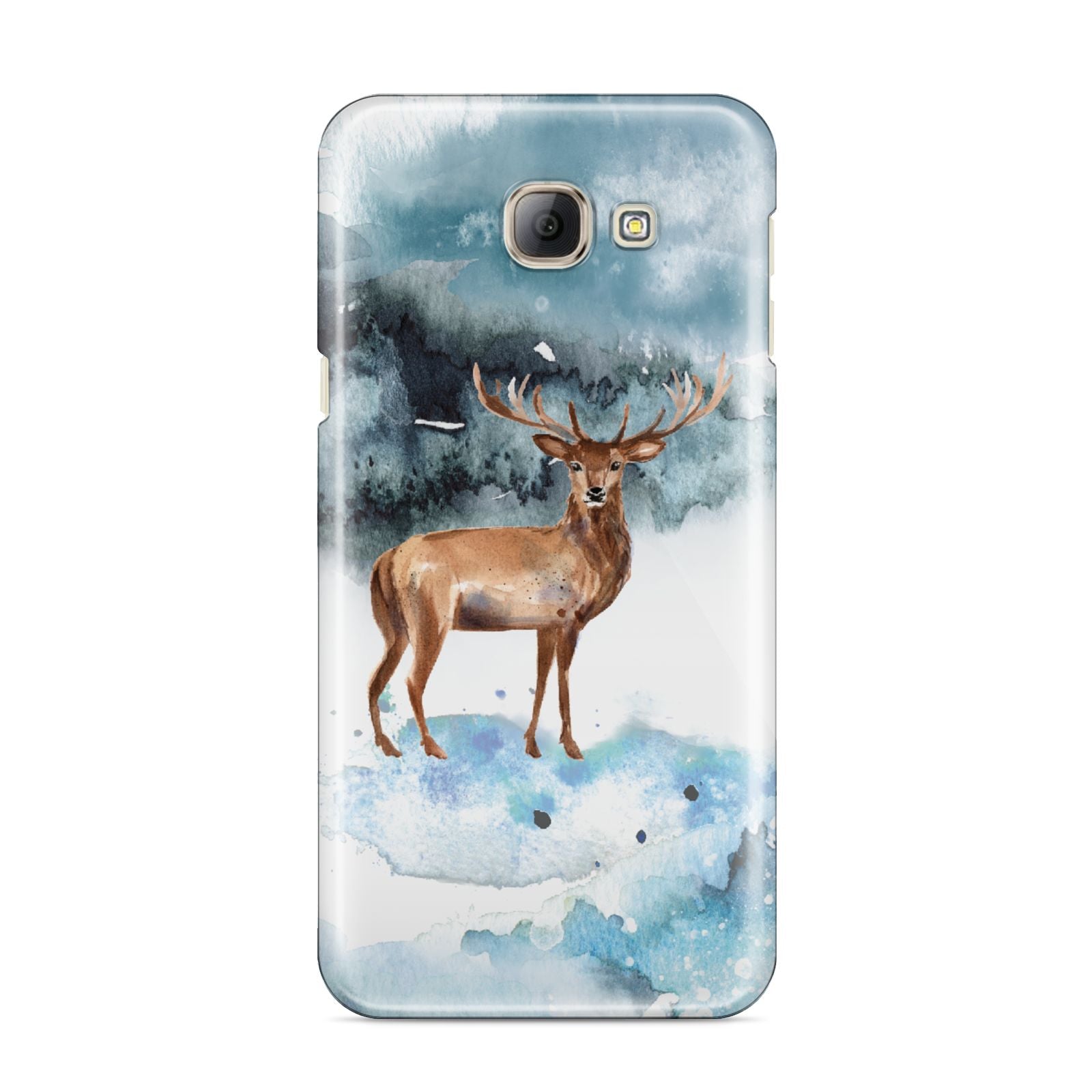 Christmas Winter Stag Samsung Galaxy A8 2016 Case