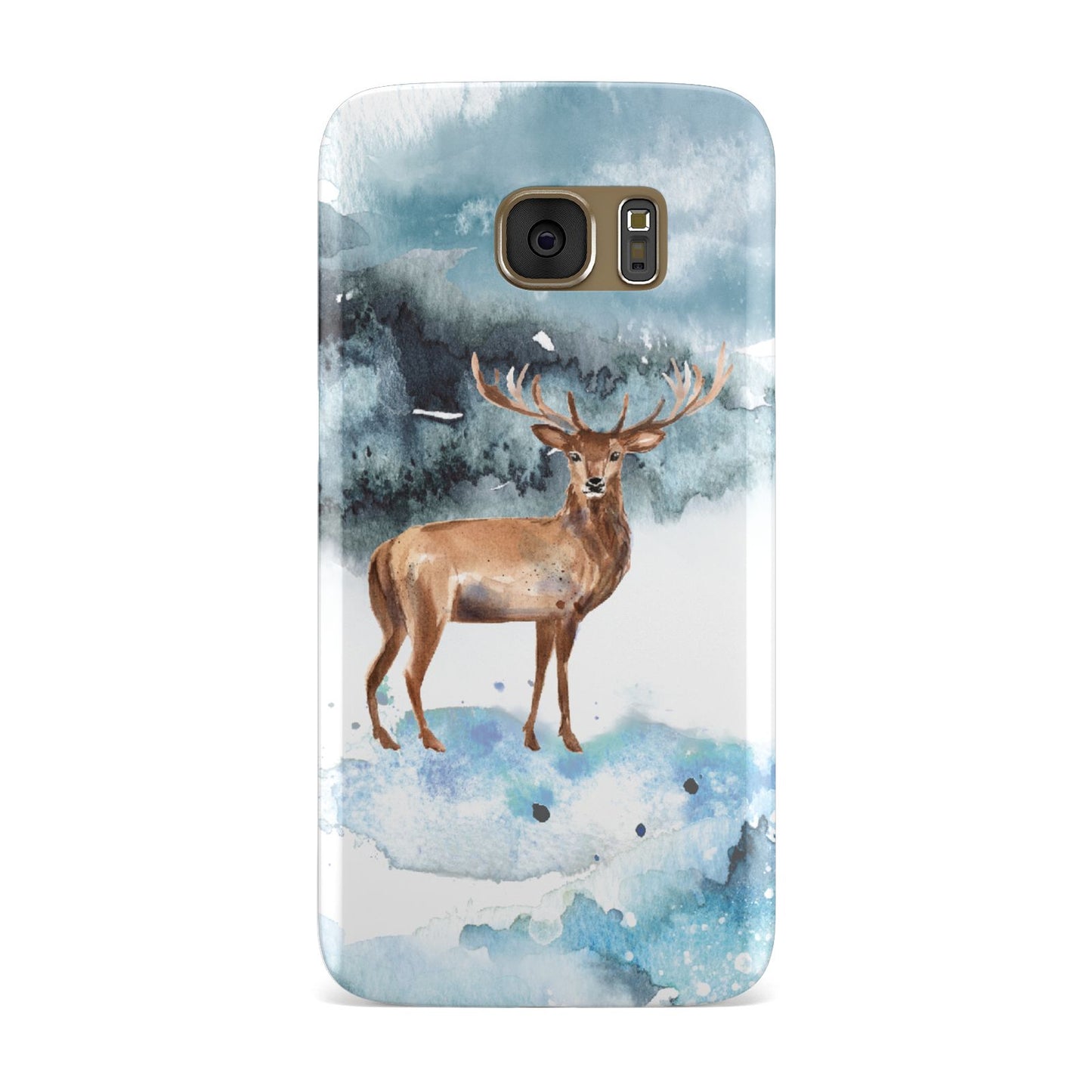 Christmas Winter Stag Samsung Galaxy Case