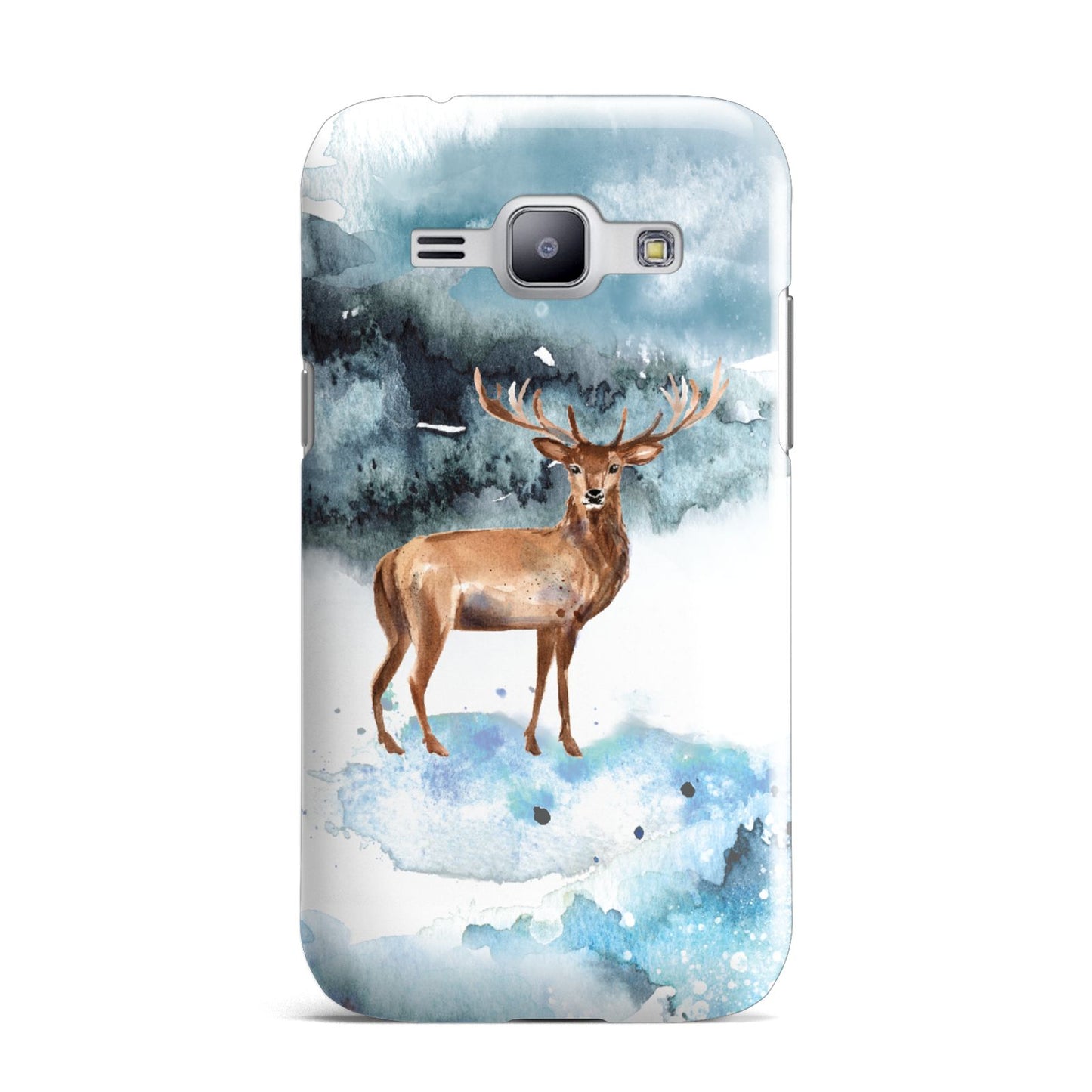 Christmas Winter Stag Samsung Galaxy J1 2015 Case
