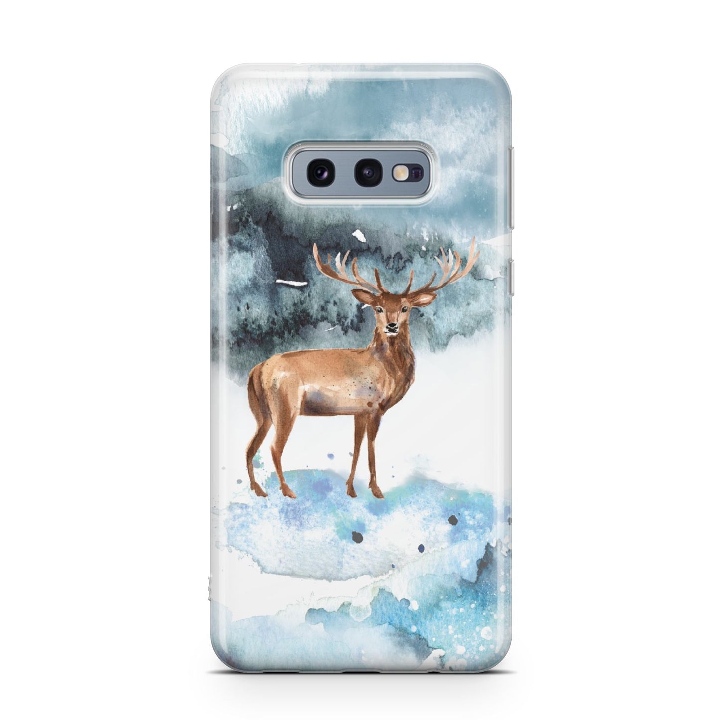 Christmas Winter Stag Samsung Galaxy S10E Case