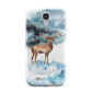 Christmas Winter Stag Samsung Galaxy S4 Case