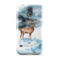 Christmas Winter Stag Samsung Galaxy S5 Case