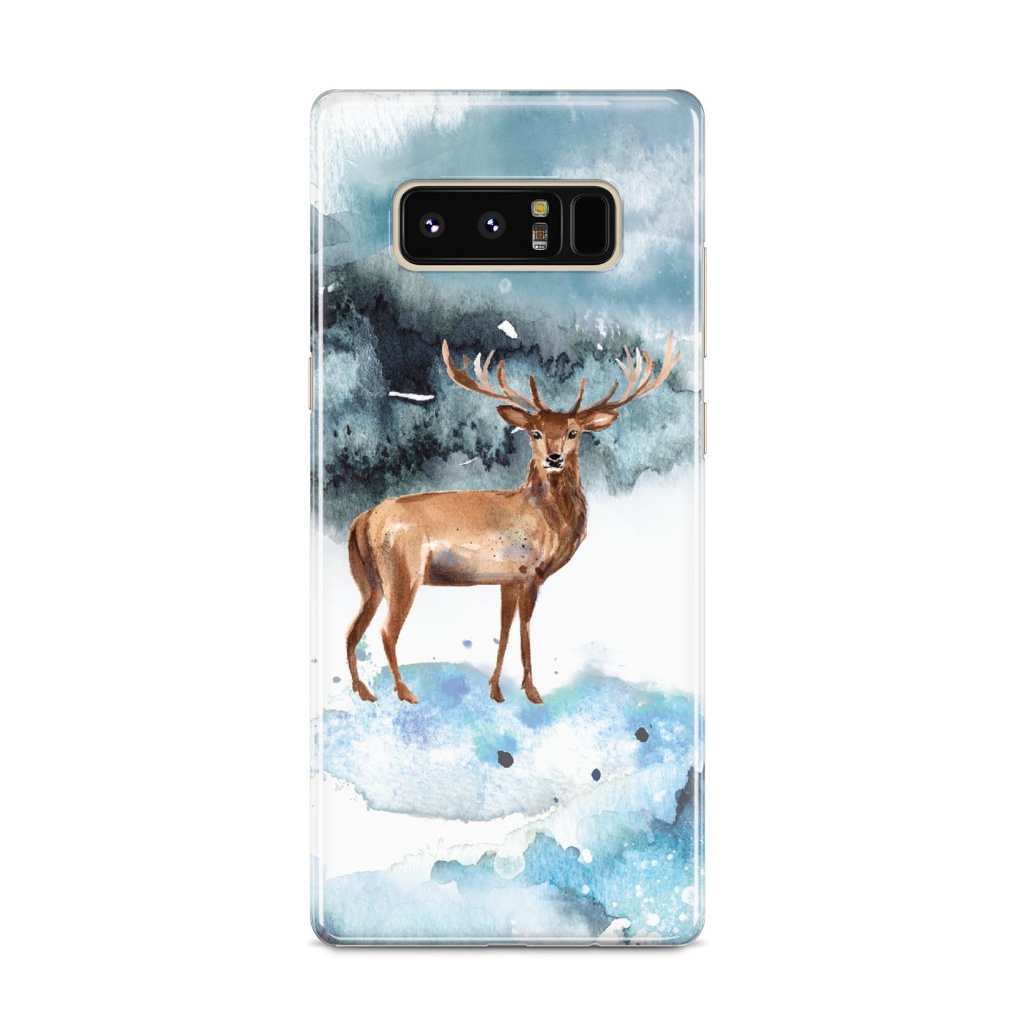 Christmas Winter Stag Samsung Galaxy S8 Case