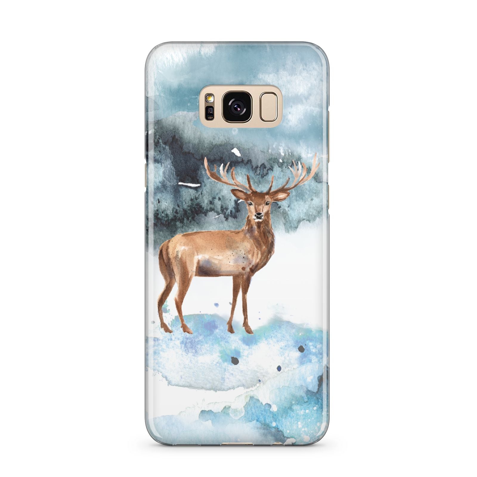 Christmas Winter Stag Samsung Galaxy S8 Plus Case