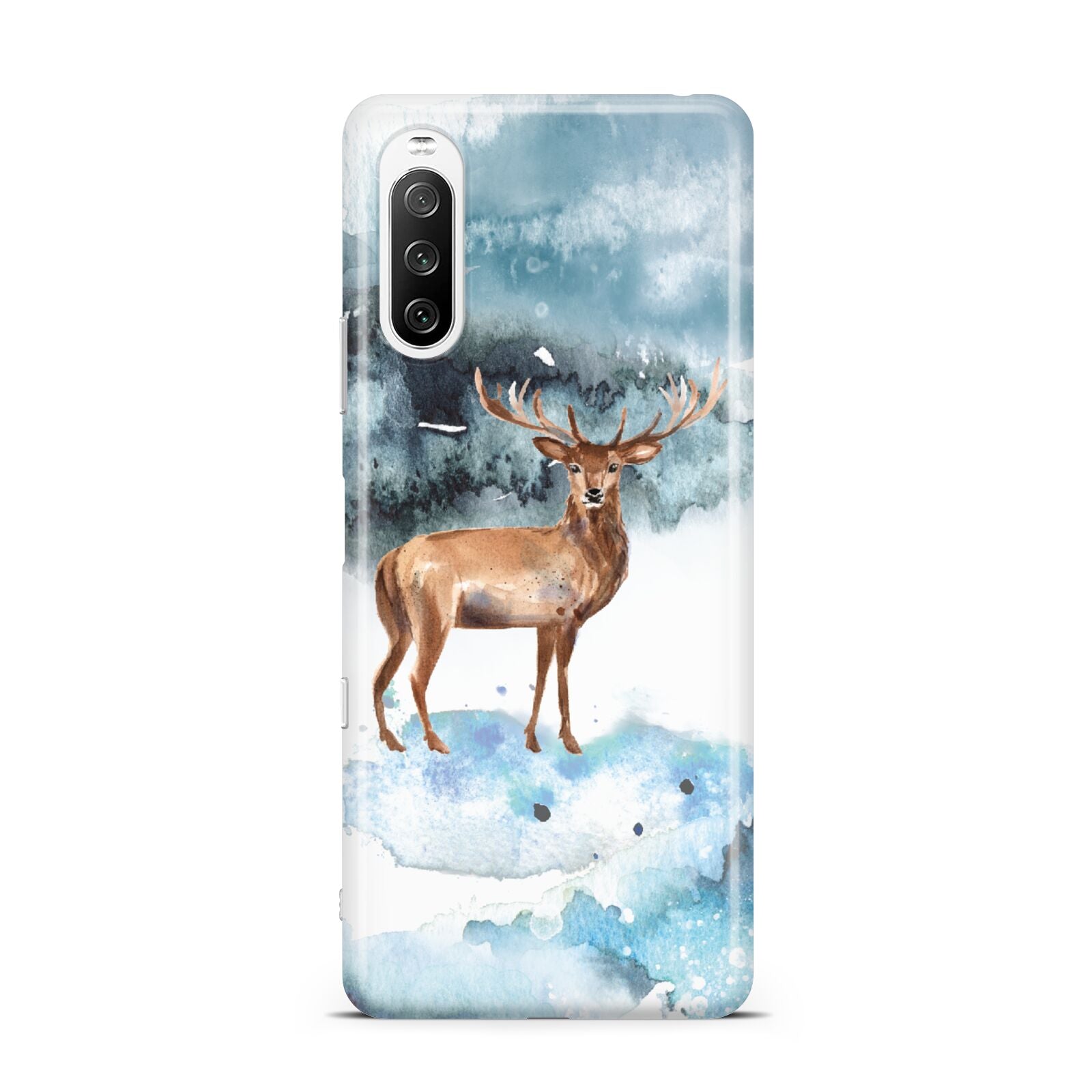 Christmas Winter Stag Sony Xperia 10 III Case