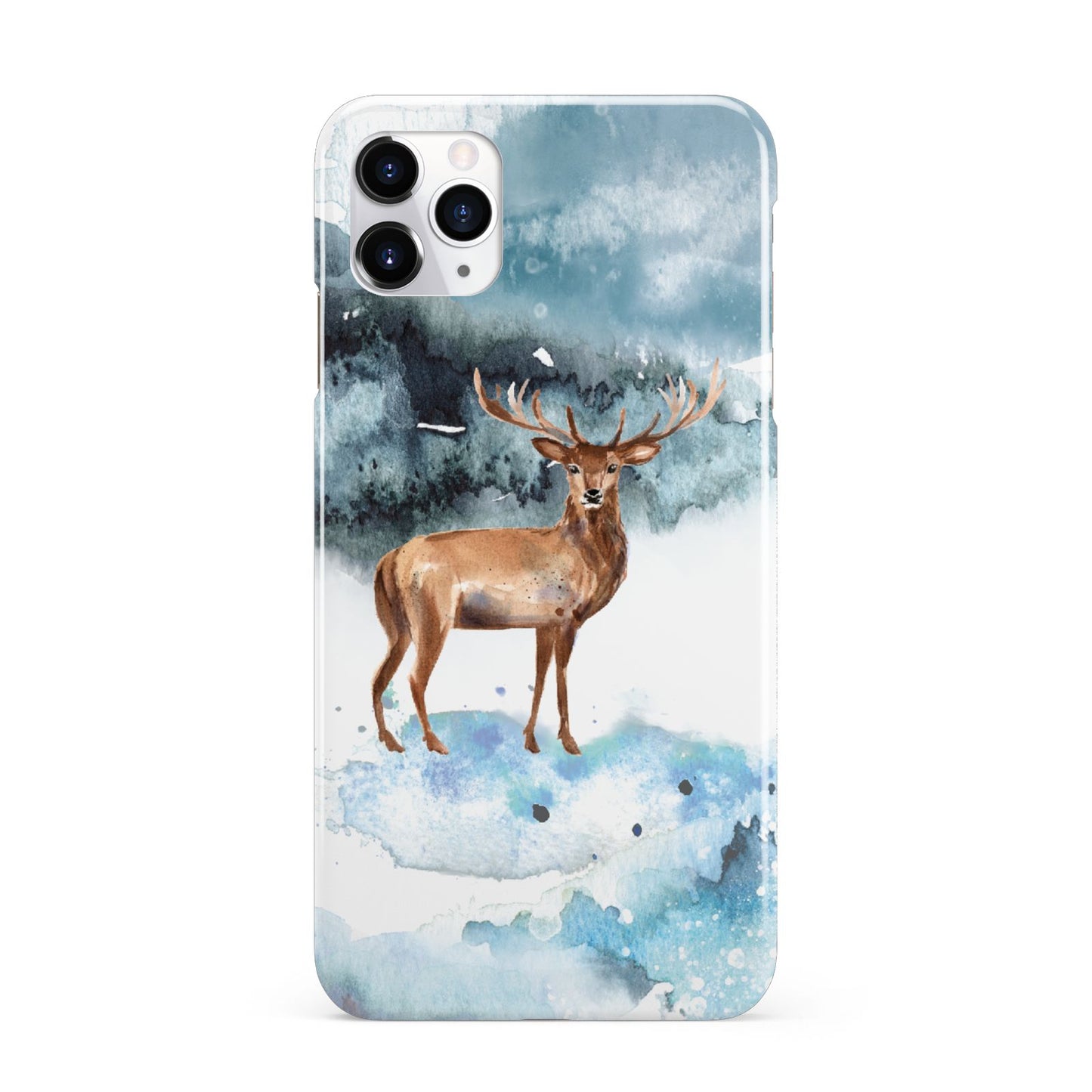 Christmas Winter Stag iPhone 11 Pro Max 3D Snap Case