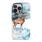 Christmas Winter Stag iPhone 13 Pro Full Wrap 3D Tough Case