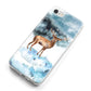 Christmas Winter Stag iPhone 8 Bumper Case on Silver iPhone Alternative Image