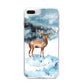 Christmas Winter Stag iPhone 8 Plus Bumper Case on Silver iPhone
