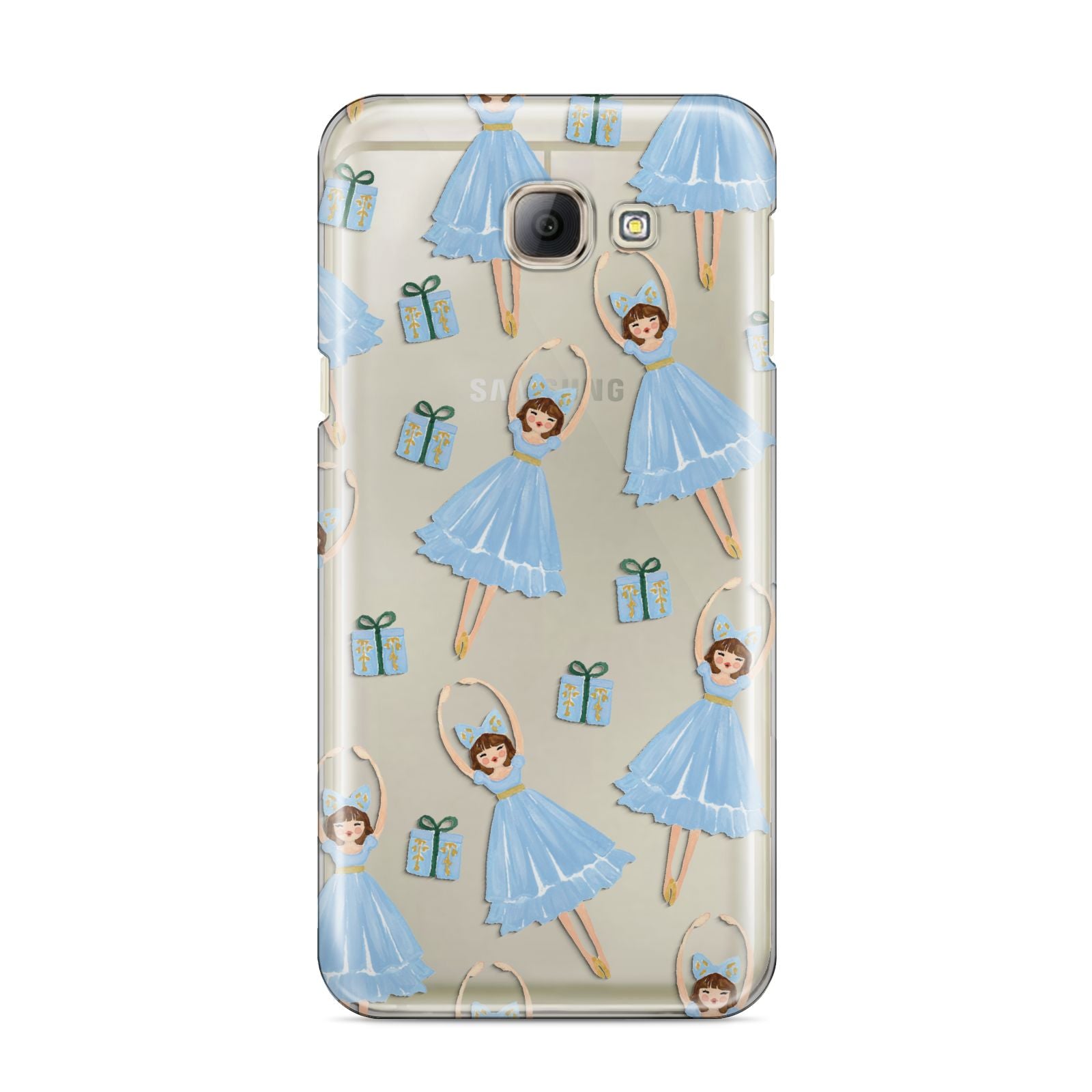 Christmas ballerina present Samsung Galaxy A8 2016 Case