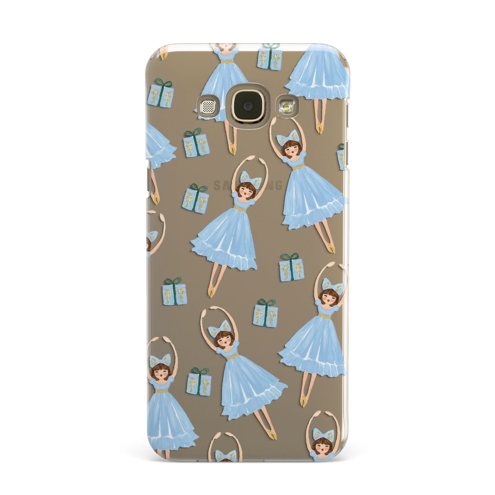 Christmas ballerina present Samsung Galaxy A8 Case
