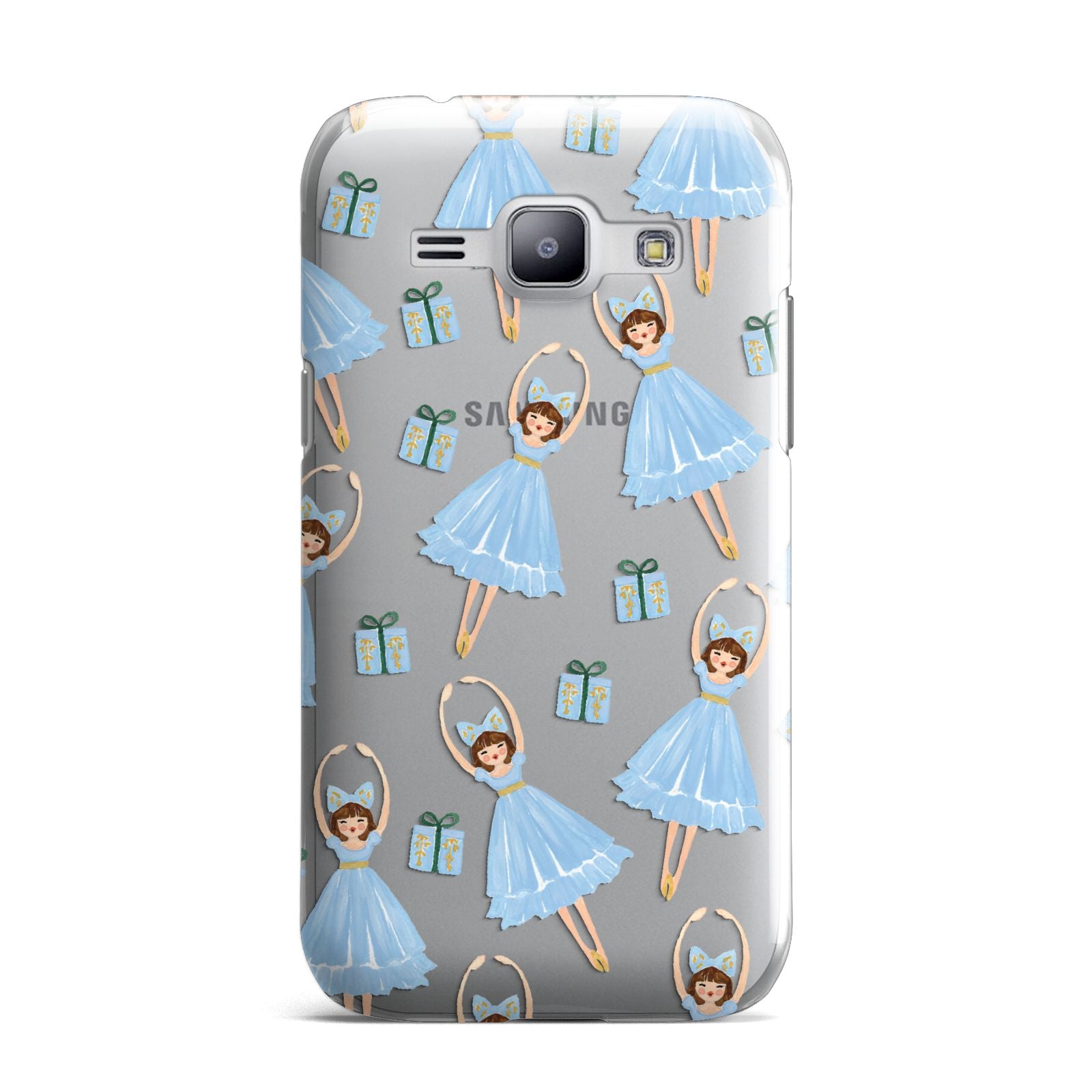 Christmas ballerina present Samsung Galaxy J1 2015 Case