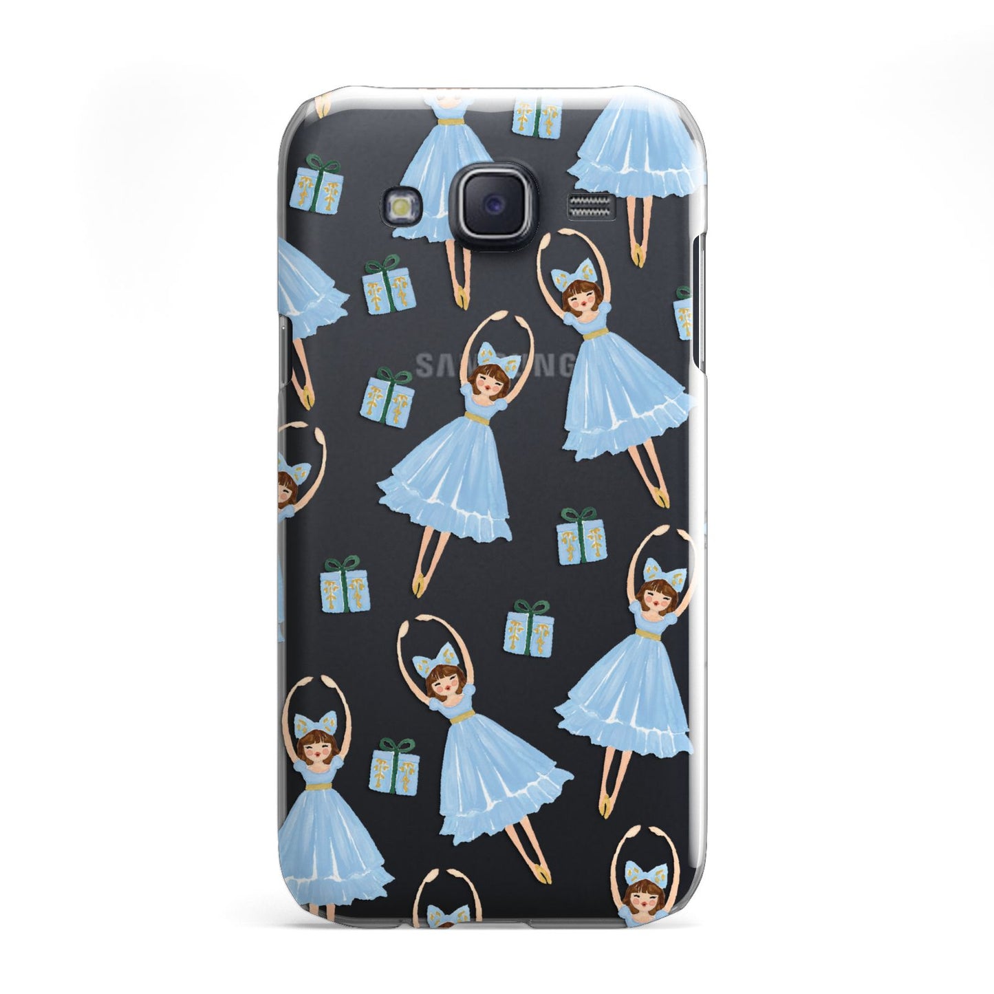 Christmas ballerina present Samsung Galaxy J5 Case