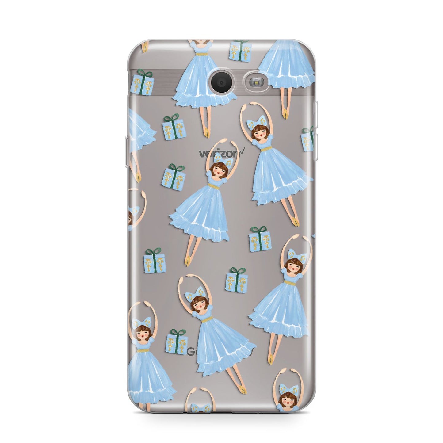 Christmas ballerina present Samsung Galaxy J7 2017 Case